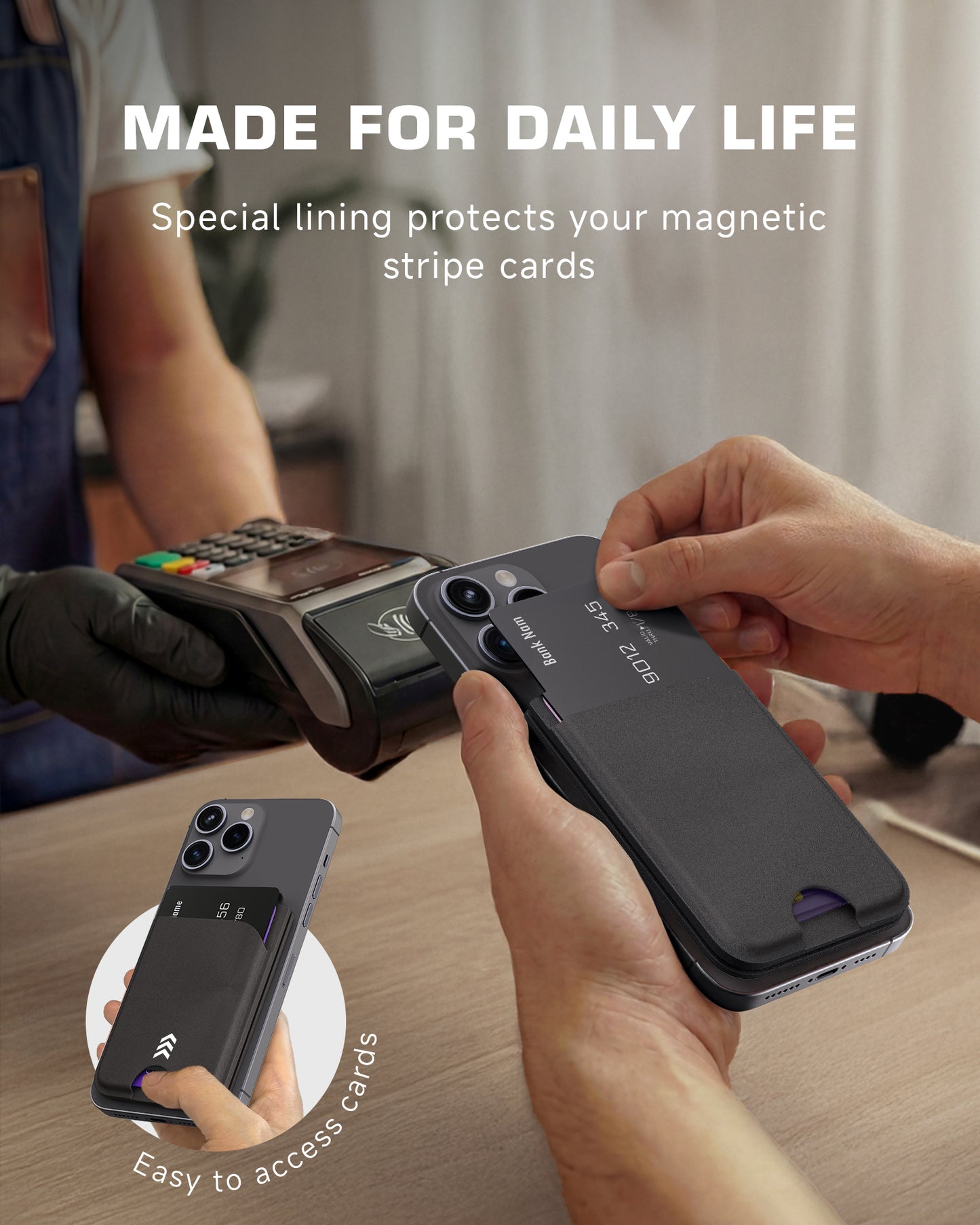 Orbiton MagSafe Card Wallet