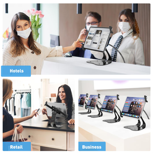 Orbiton lockable tablet desk stand product image
