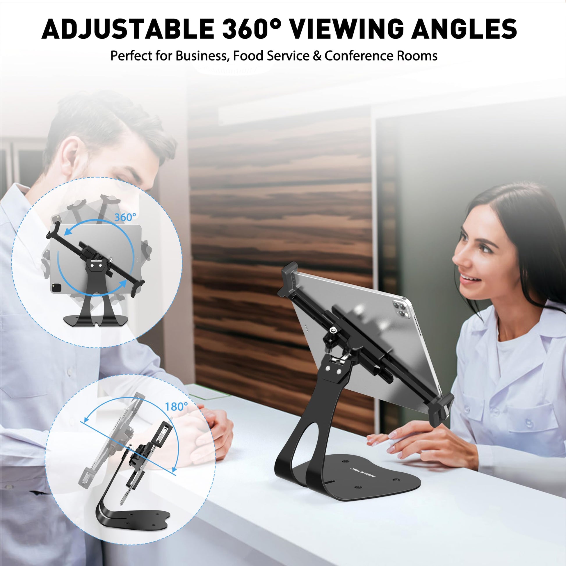Orbiton lockable tablet desk stand product image