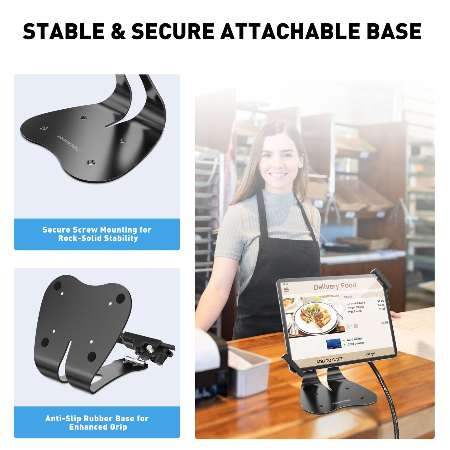 Orbiton lockable tablet desk stand product image