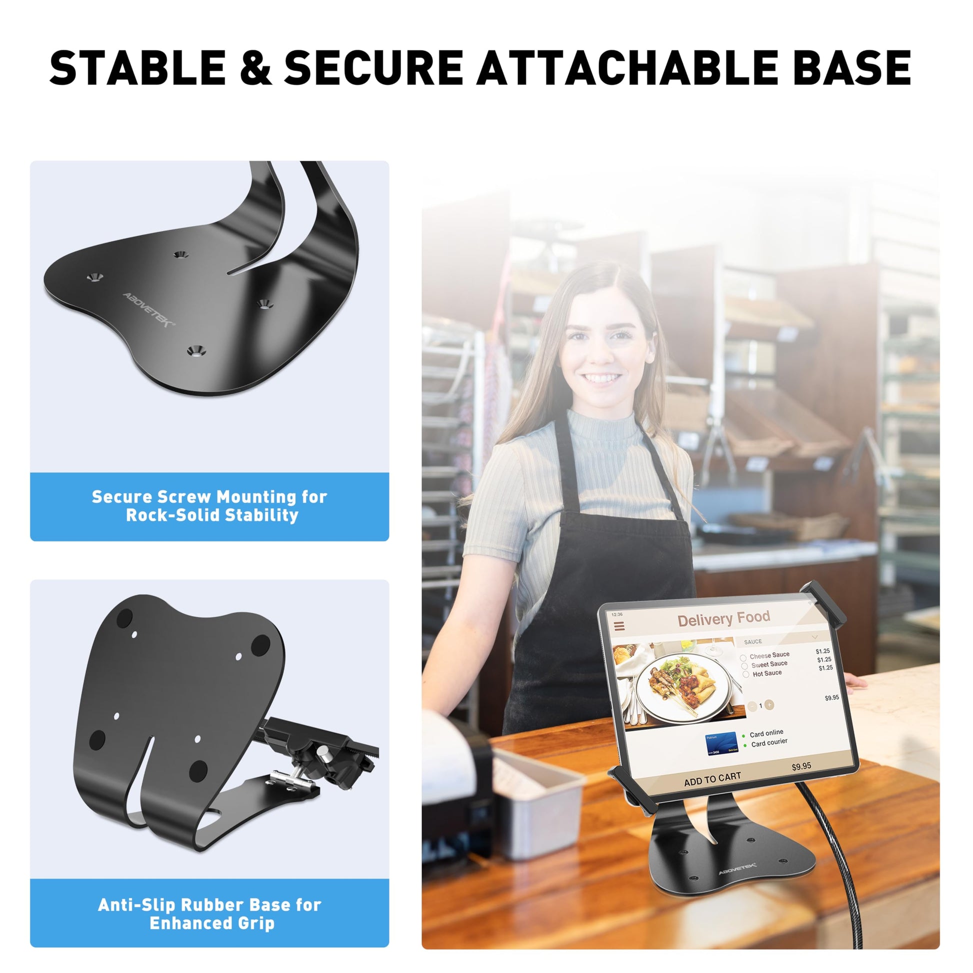 Orbiton lockable tablet desk stand product image