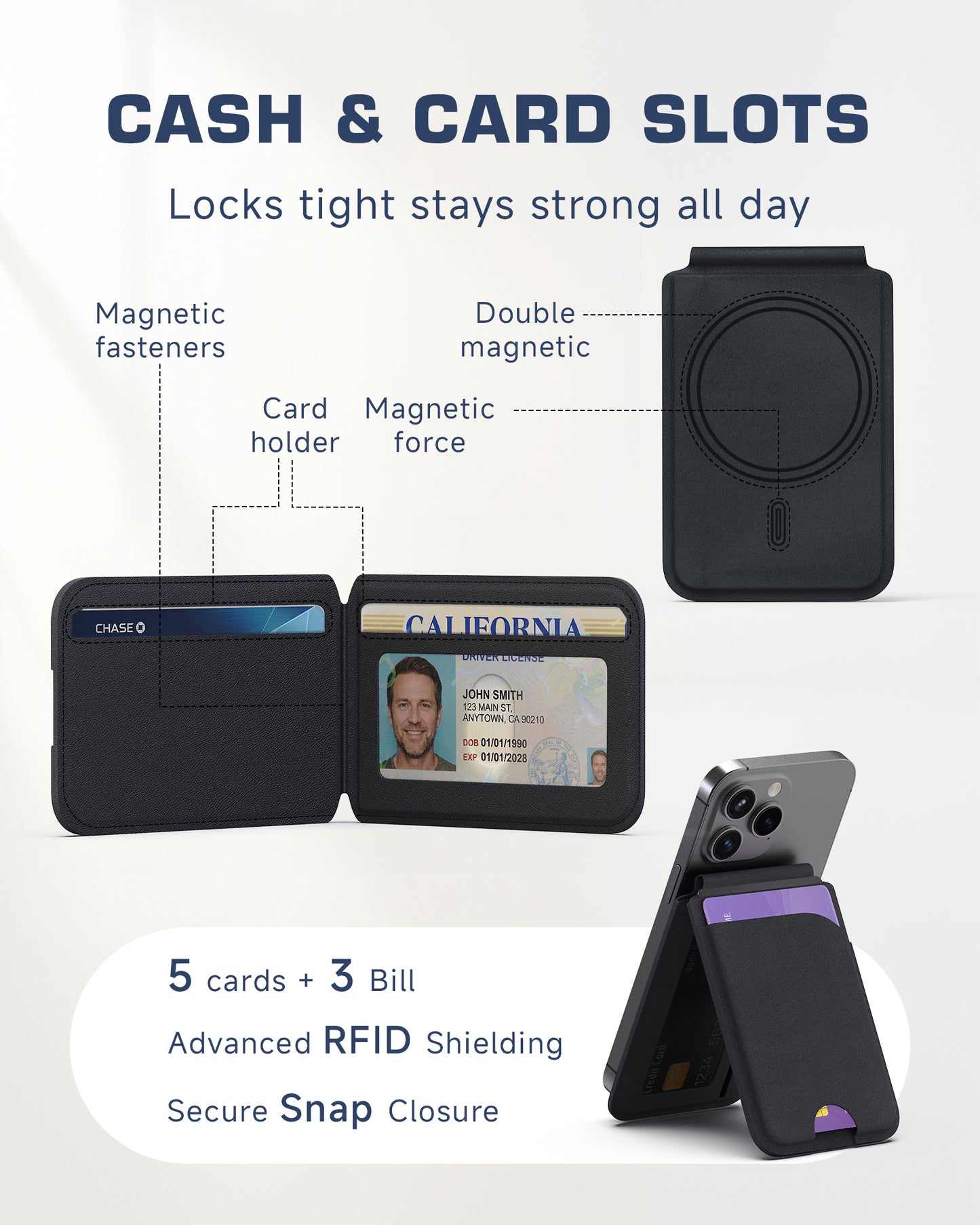 Orbiton MagSafe Card Wallet